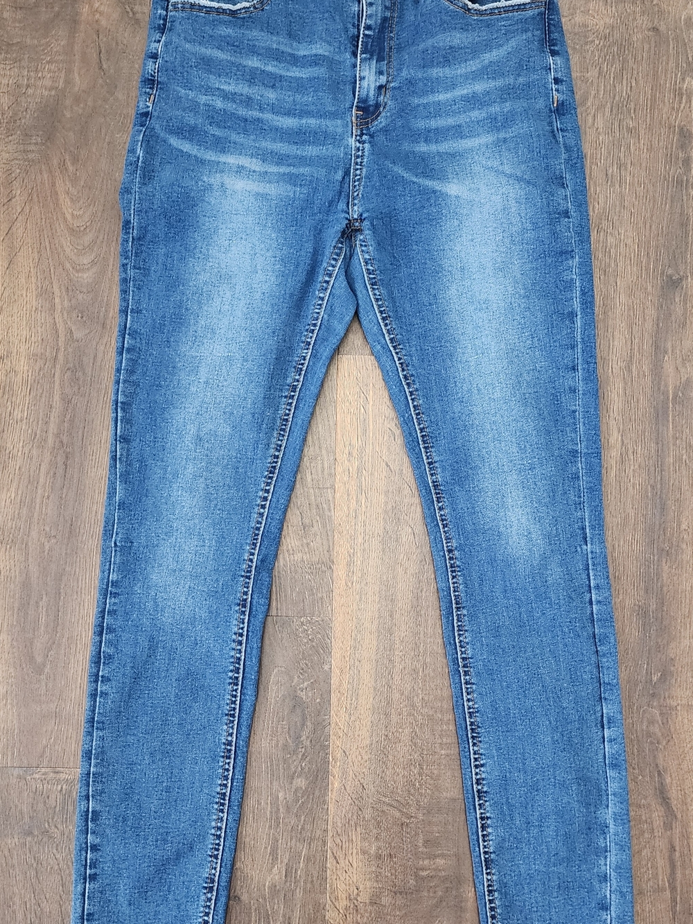 white birch Medium Blue Women’s Skinny Jeans